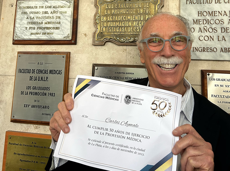 AMIO - 50 años ejerciendo la Medicina”